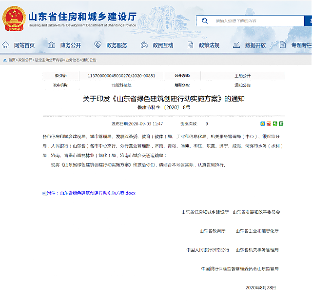關(guān)于11省市《綠色建筑創(chuàng)建行動(dòng)方案》內(nèi)容重點(diǎn)概述