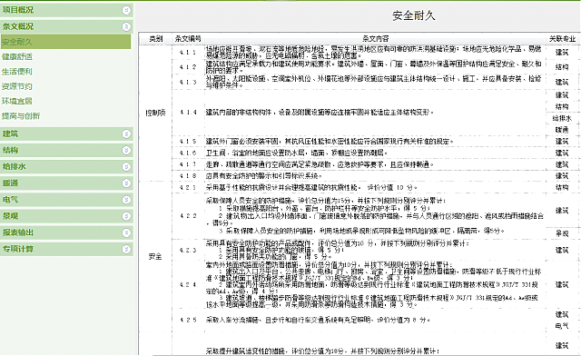 《綠建設計評價軟件》V4.0新版功能十大亮點