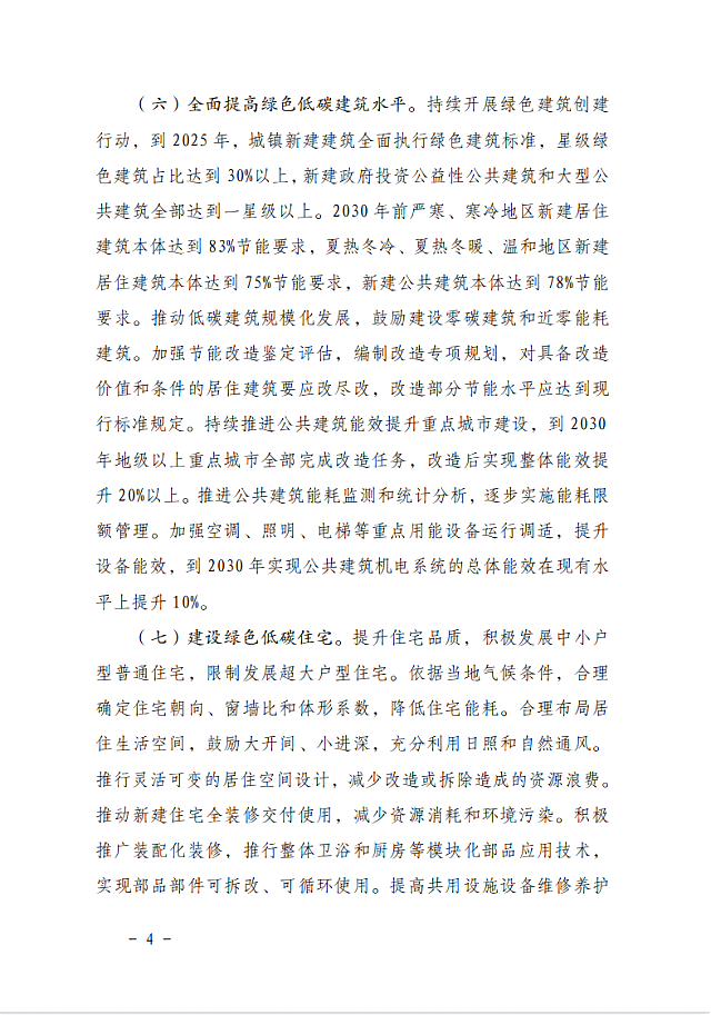 住房和城鄉建設部　國家發展改革委關于_印發城鄉建設領域碳達峰實施方案的通知
