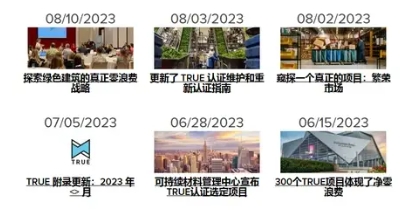 秒懂“TRUE認證”零廢棄物科普