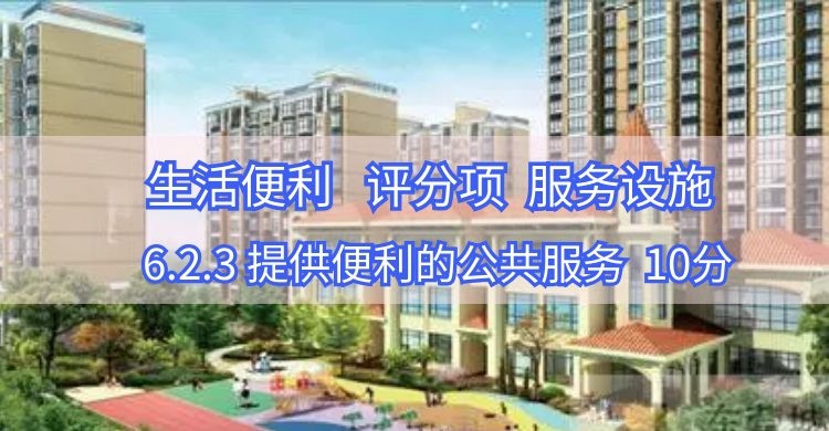 6.2.3提供便利的公共服務(wù)