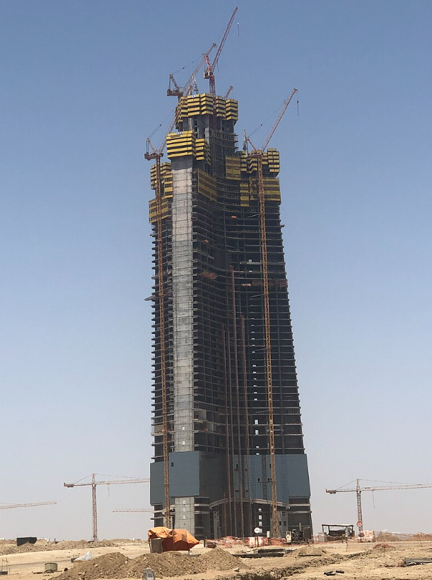 美國建筑公司贏得了全球第一高樓的項目合同！采用模塊化施工技術的吉達塔全面復工！