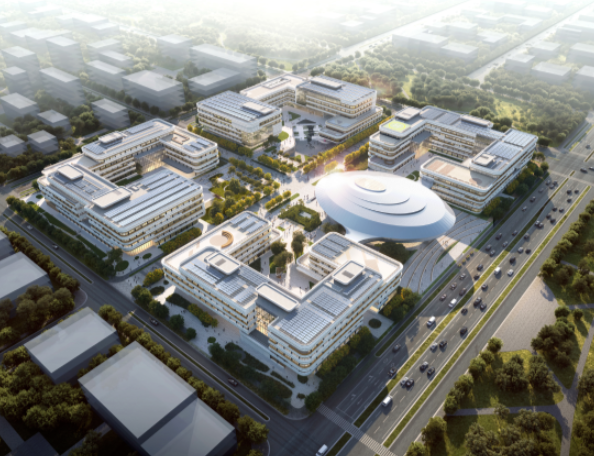 雄安新區首個全電智慧零碳園區