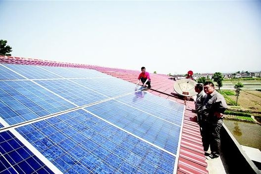 襄陽首個家庭光伏發電項目運營&nbsp;一年可賣電5000元