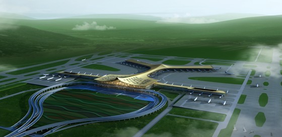 昆明長水國際機場航站樓和能源中心 昆明長水國際機場航站樓和能源中心