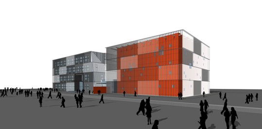 【大連】金龍寺土羊高速公路南側科技研發項目8號樓-申報二星