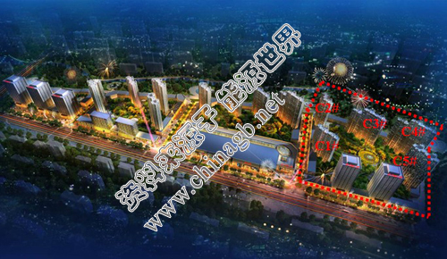 【赤峰】萬達廣場可售物業及城市配套-C區C1#~C5#樓（一星級）