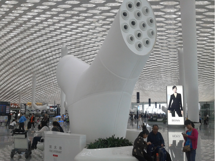 【原創(chuàng)】深圳寶安T3國際航站樓觀后感2