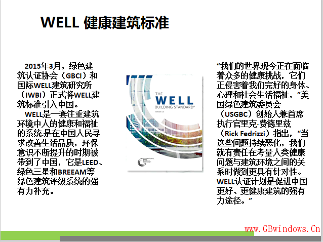 WELL 健康建筑體系—關于 WELL 和 WELL AP