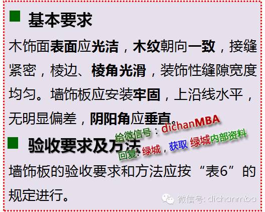 干貨|2019?綠城集團極其苛刻的精裝驗收標（全套）!