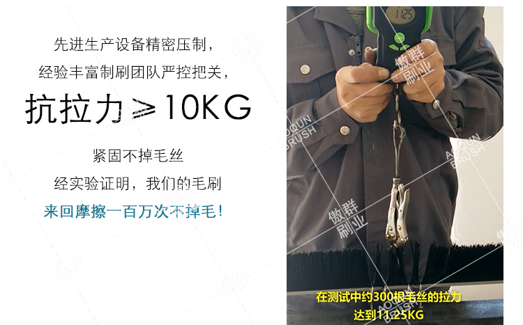 耐磨不掉毛的毛刷條才是您選購的重點！【傲群毛刷條】