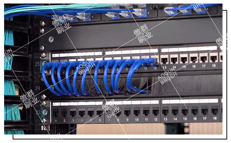千萬服務器的守護者——傲群機柜毛刷