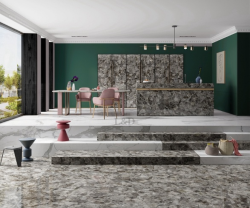 唯美L&D奢石巖板，開啟中國高端品牌巖板時代