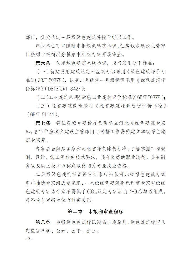 關(guān)于修改《河北省綠色建筑標(biāo)識管理辦法》部分條款的通知